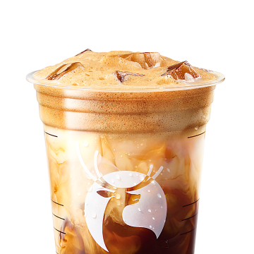 瑞幸咖啡-海盐焦糖拿铁/冰摇美式