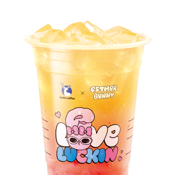 瑞幸单品-桃桃冰茶