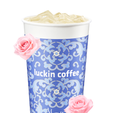 瑞幸单品-鲜萃玫瑰撞奶