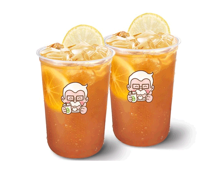 肯德基-双杯爆汁三柠茶中