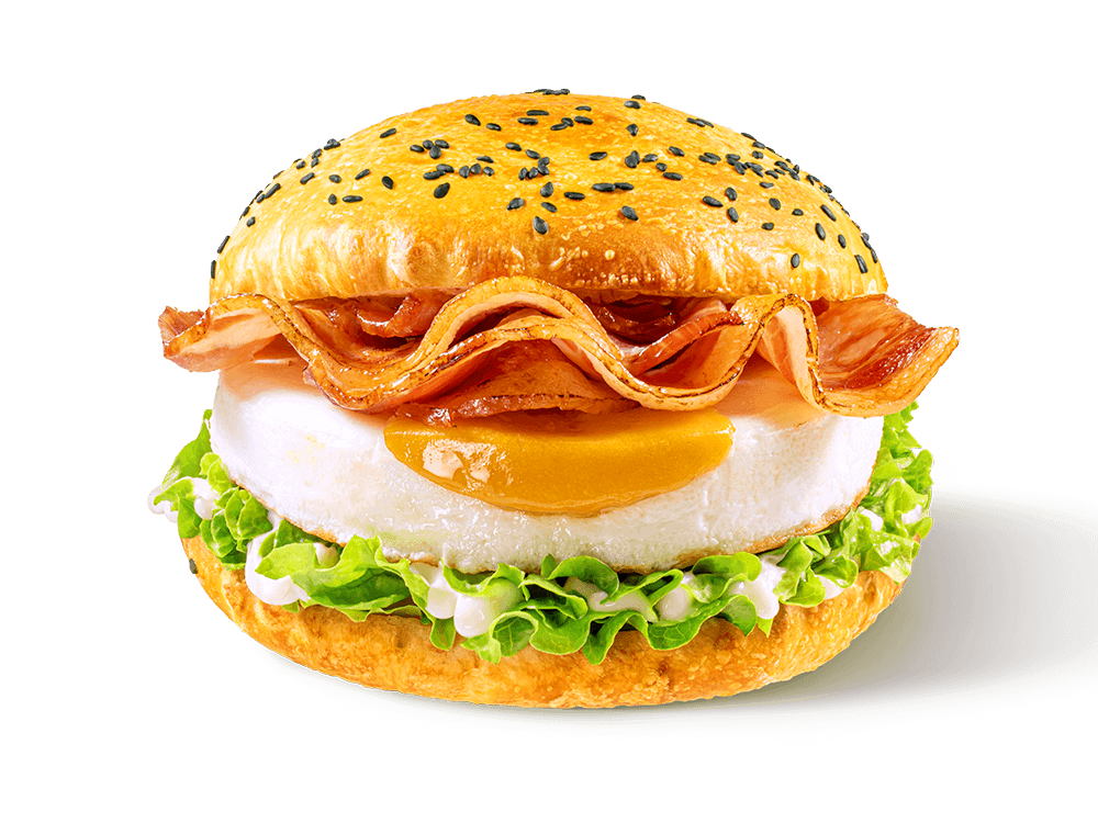 塔斯汀-培根煎蛋中国汉堡