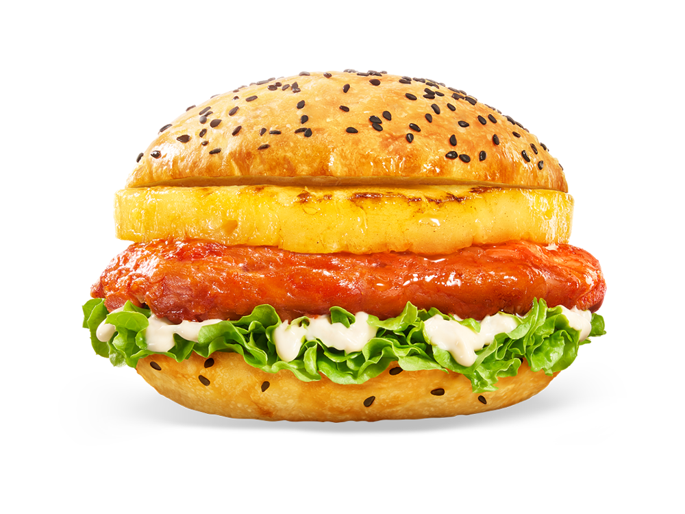 塔斯汀-板烧凤梨中国汉堡