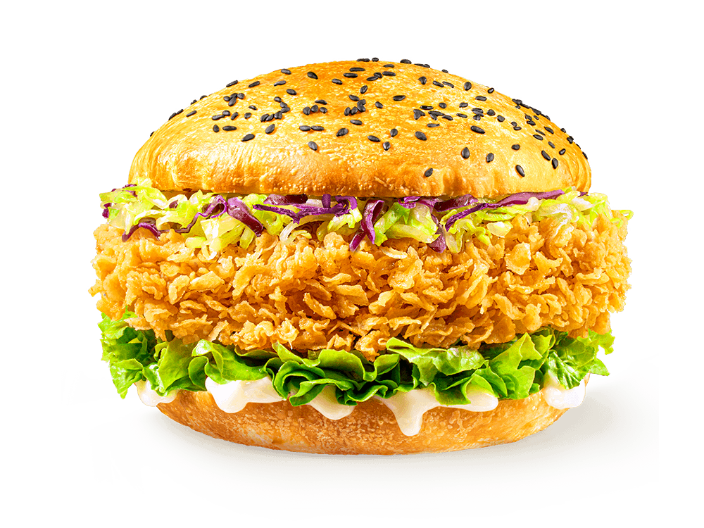 塔斯汀-藤椒鸡腿中国汉堡