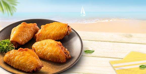 必胜客-浓情香鸡翼4只