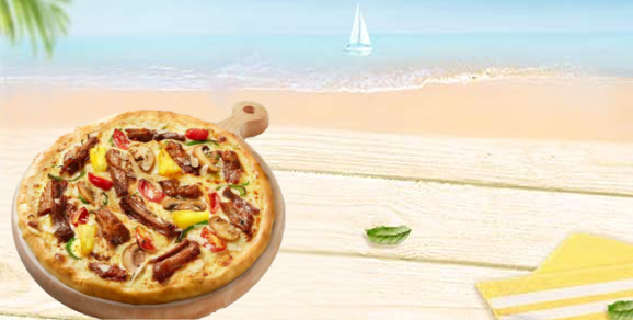 必胜客-意式安格斯手撕牛肉披萨