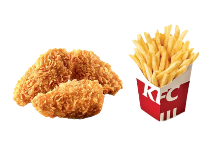 肯德基-热辣香骨鸡小薯两件套