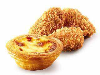 肯德基-热辣香骨鸡蛋挞两件套