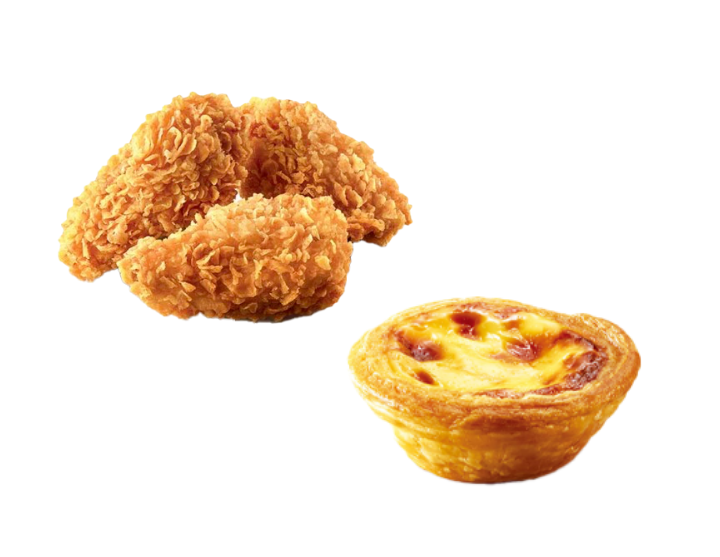 肯德基-香辣鸡翅蛋挞两件套
