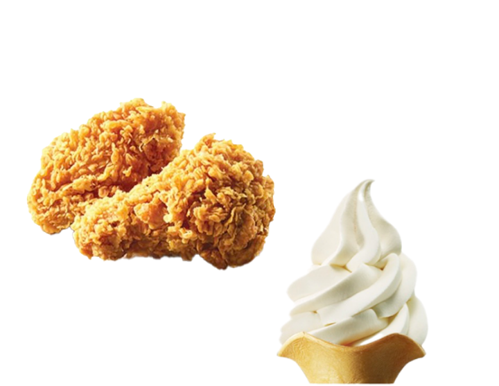 肯德基-香辣鸡翅花筒两件套