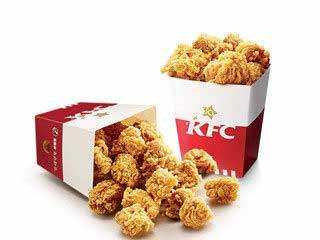 肯德基-下午茶-两份鸡米花小