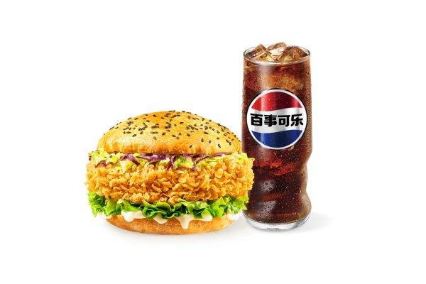 塔斯汀-汉堡可乐组合