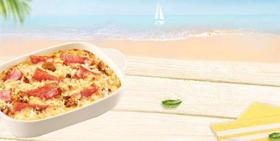 必胜客-法式奶油牛肝菌风味焗饭