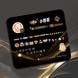 【小特权-自助兑换】QQ名片卡高清样式⑳