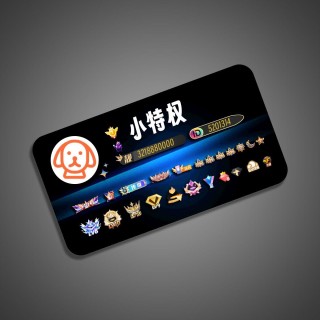 【小特权-自助兑换】QQ名片卡高清样式⑰