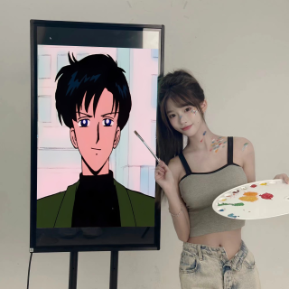 【小特权-自助兑换】美女画画定制高清举牌