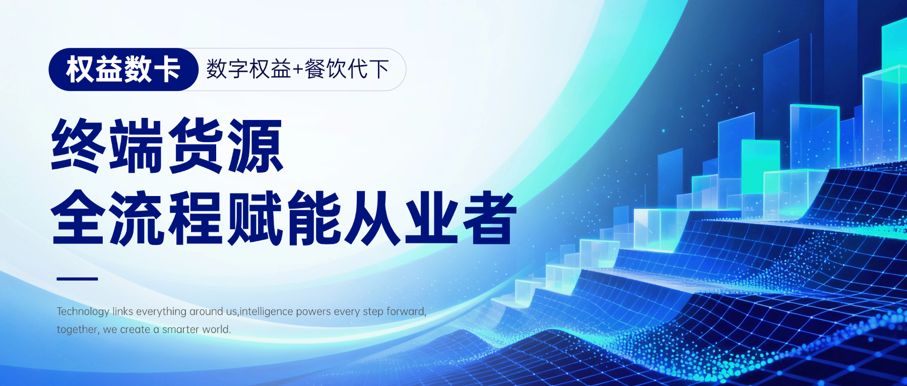 权益数卡｜数字权益+餐饮代下行业标杆，终端货源+全流程赋能从业者-权益数卡